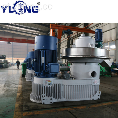 Máquina de pellet de serragem Yulong para venda